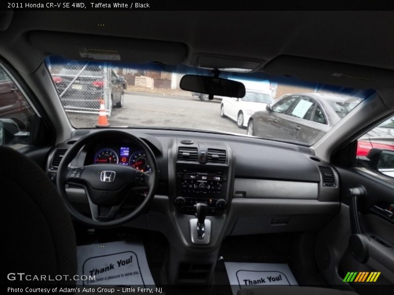 Taffeta White / Black 2011 Honda CR-V SE 4WD