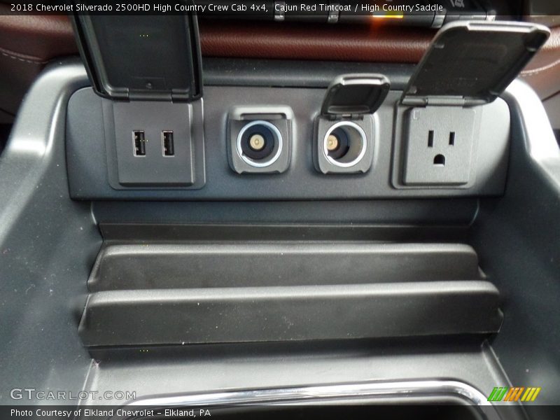 Cajun Red Tintcoat / High Country Saddle 2018 Chevrolet Silverado 2500HD High Country Crew Cab 4x4