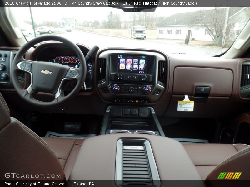 Cajun Red Tintcoat / High Country Saddle 2018 Chevrolet Silverado 2500HD High Country Crew Cab 4x4