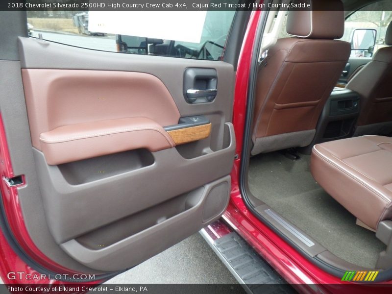 Cajun Red Tintcoat / High Country Saddle 2018 Chevrolet Silverado 2500HD High Country Crew Cab 4x4