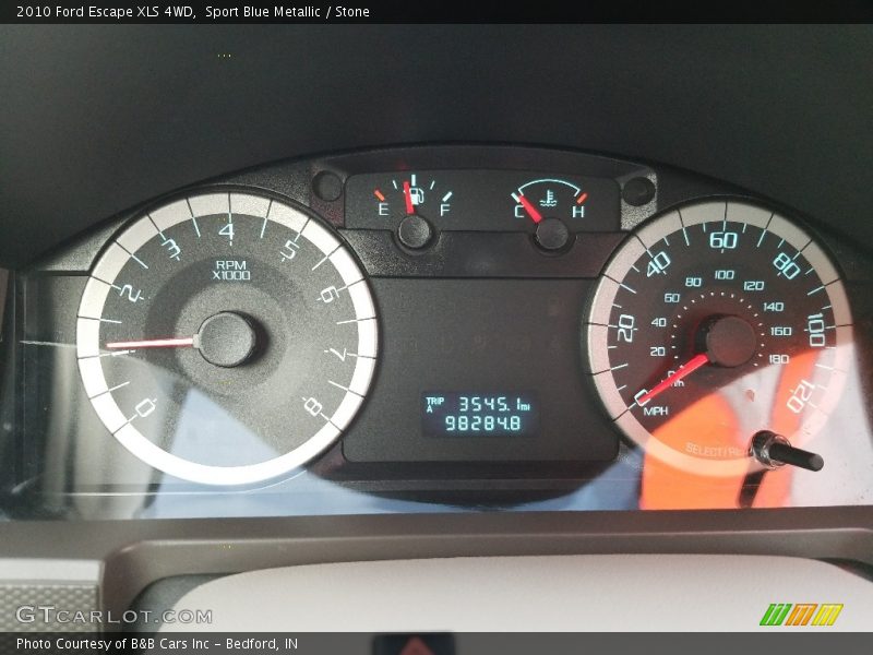 Sport Blue Metallic / Stone 2010 Ford Escape XLS 4WD