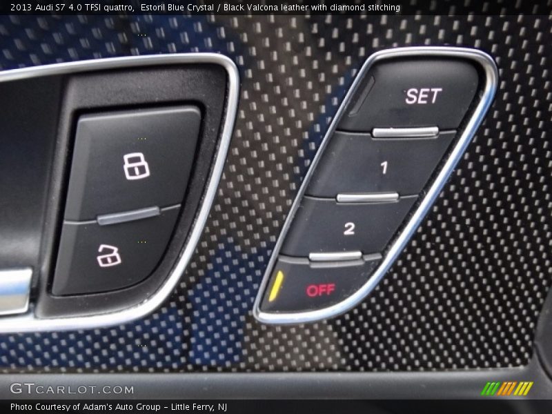 Estoril Blue Crystal / Black Valcona leather with diamond stitching 2013 Audi S7 4.0 TFSI quattro