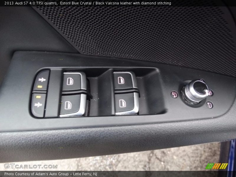 Estoril Blue Crystal / Black Valcona leather with diamond stitching 2013 Audi S7 4.0 TFSI quattro