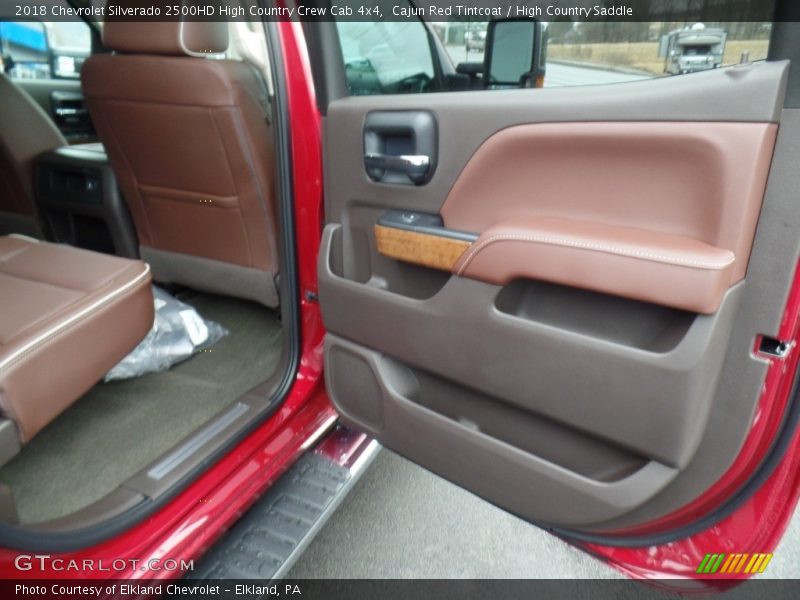 Cajun Red Tintcoat / High Country Saddle 2018 Chevrolet Silverado 2500HD High Country Crew Cab 4x4