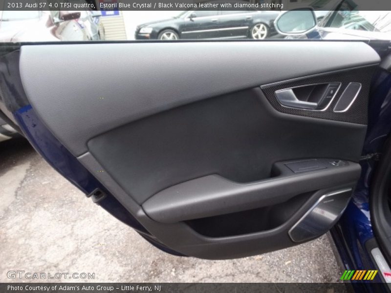Estoril Blue Crystal / Black Valcona leather with diamond stitching 2013 Audi S7 4.0 TFSI quattro