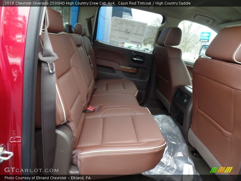 Cajun Red Tintcoat / High Country Saddle 2018 Chevrolet Silverado 2500HD High Country Crew Cab 4x4