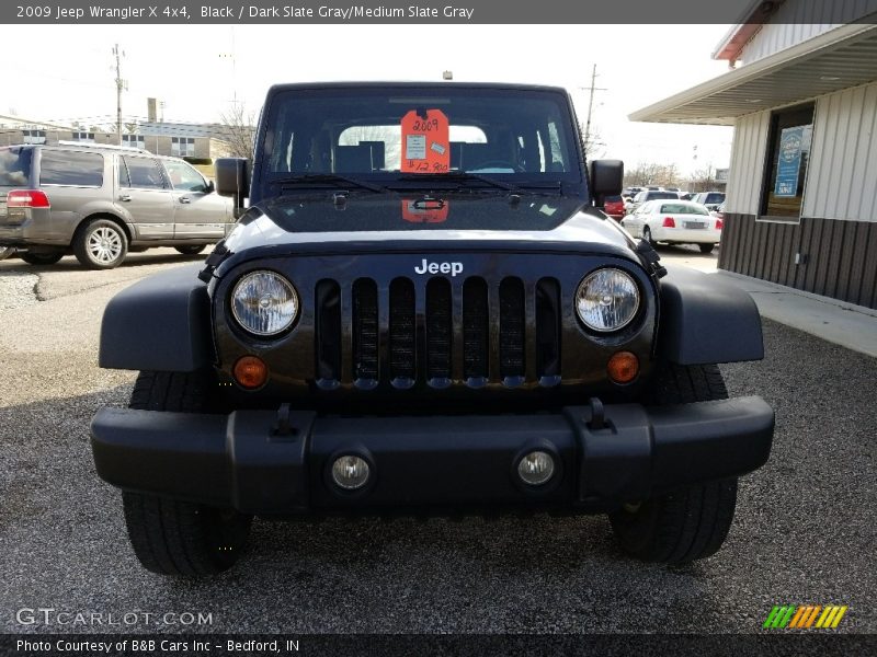 Black / Dark Slate Gray/Medium Slate Gray 2009 Jeep Wrangler X 4x4
