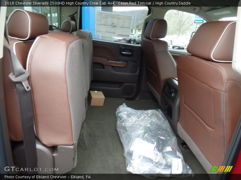 Cajun Red Tintcoat / High Country Saddle 2018 Chevrolet Silverado 2500HD High Country Crew Cab 4x4