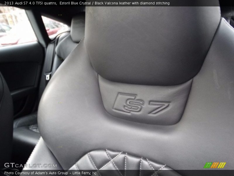 Estoril Blue Crystal / Black Valcona leather with diamond stitching 2013 Audi S7 4.0 TFSI quattro