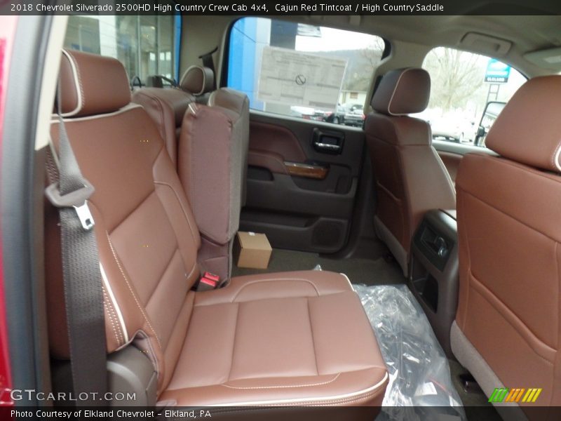 Cajun Red Tintcoat / High Country Saddle 2018 Chevrolet Silverado 2500HD High Country Crew Cab 4x4