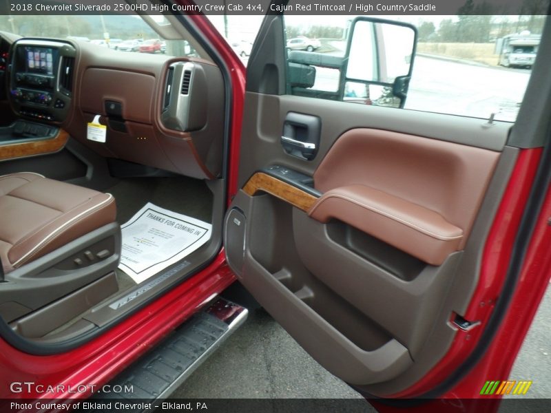 Cajun Red Tintcoat / High Country Saddle 2018 Chevrolet Silverado 2500HD High Country Crew Cab 4x4