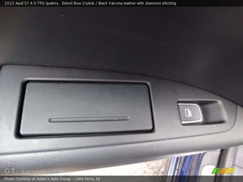Estoril Blue Crystal / Black Valcona leather with diamond stitching 2013 Audi S7 4.0 TFSI quattro