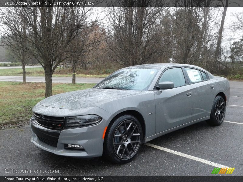 Destroyer Gray / Black 2018 Dodge Charger R/T