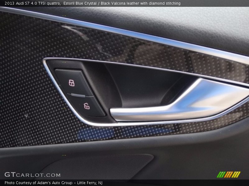 Estoril Blue Crystal / Black Valcona leather with diamond stitching 2013 Audi S7 4.0 TFSI quattro
