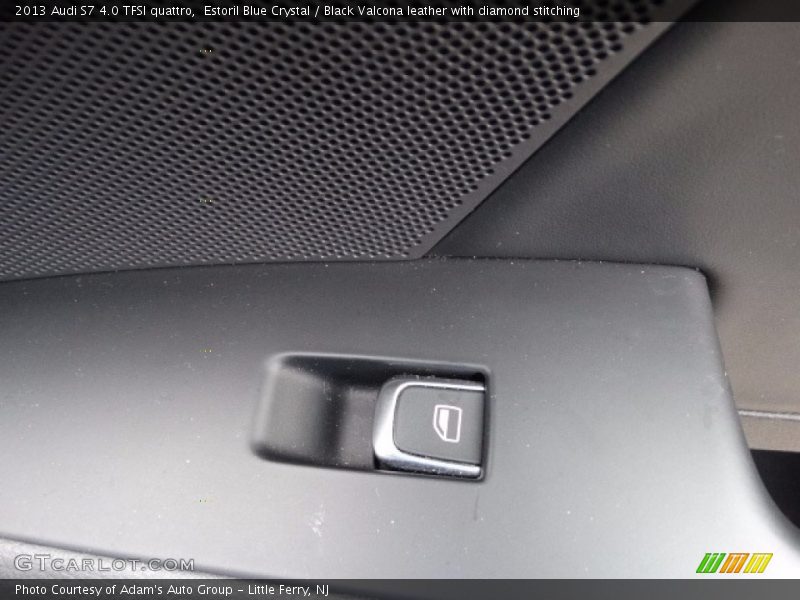 Estoril Blue Crystal / Black Valcona leather with diamond stitching 2013 Audi S7 4.0 TFSI quattro