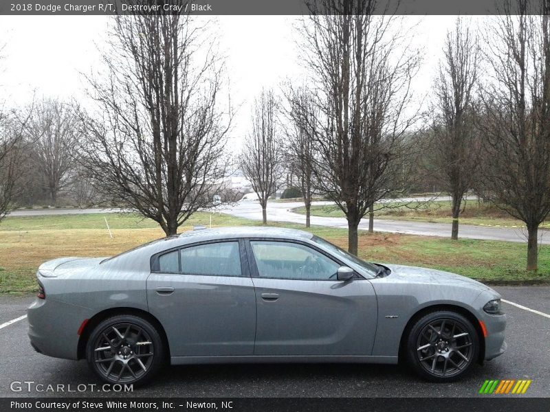 Destroyer Gray / Black 2018 Dodge Charger R/T
