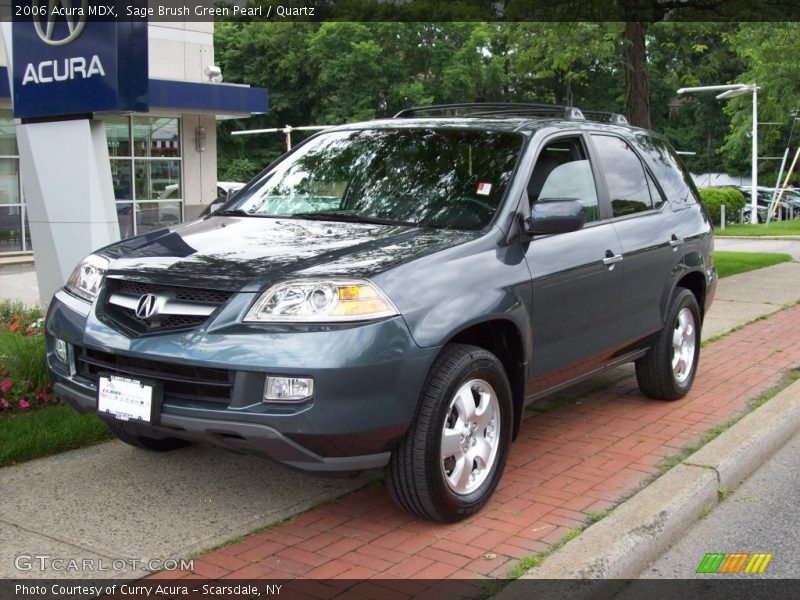 Sage Brush Green Pearl / Quartz 2006 Acura MDX