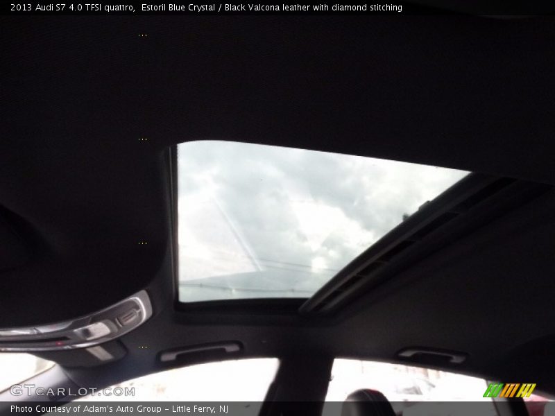 Estoril Blue Crystal / Black Valcona leather with diamond stitching 2013 Audi S7 4.0 TFSI quattro