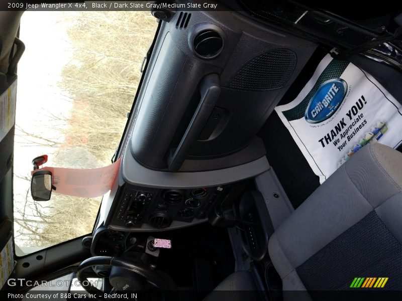 Black / Dark Slate Gray/Medium Slate Gray 2009 Jeep Wrangler X 4x4