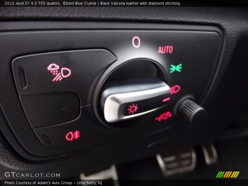 Controls of 2013 S7 4.0 TFSI quattro