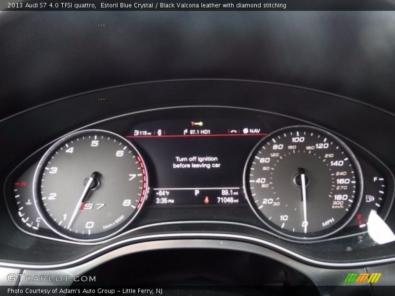  2013 S7 4.0 TFSI quattro 4.0 TFSI quattro Gauges
