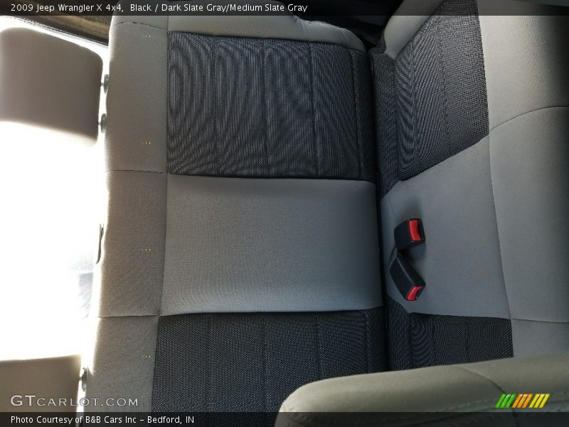 Black / Dark Slate Gray/Medium Slate Gray 2009 Jeep Wrangler X 4x4