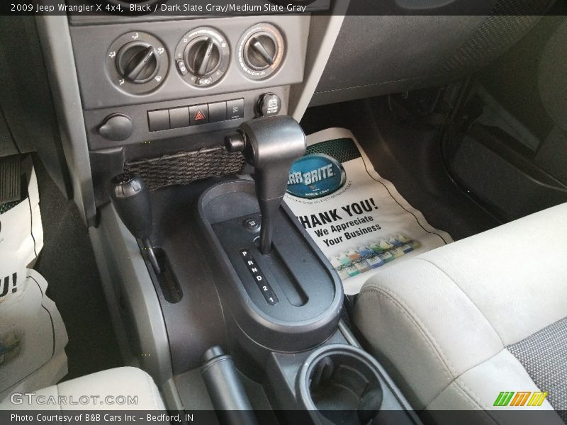 Black / Dark Slate Gray/Medium Slate Gray 2009 Jeep Wrangler X 4x4