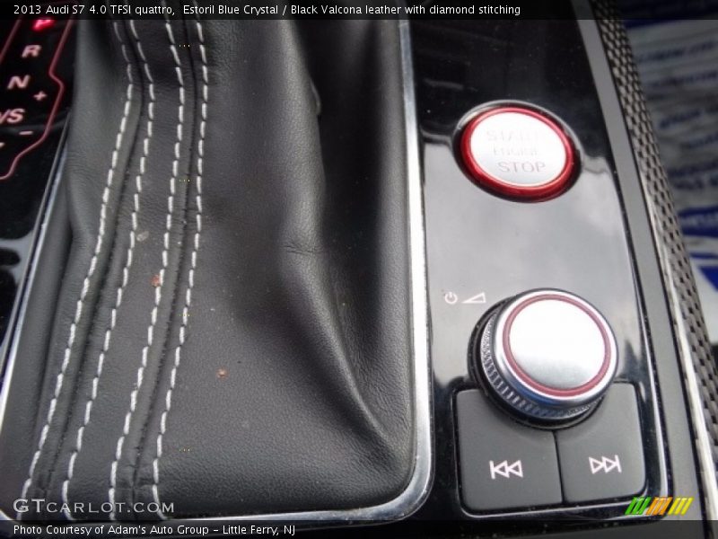 Estoril Blue Crystal / Black Valcona leather with diamond stitching 2013 Audi S7 4.0 TFSI quattro