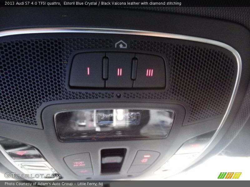 Estoril Blue Crystal / Black Valcona leather with diamond stitching 2013 Audi S7 4.0 TFSI quattro