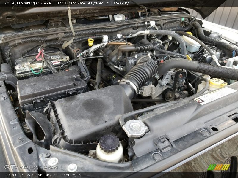 Black / Dark Slate Gray/Medium Slate Gray 2009 Jeep Wrangler X 4x4