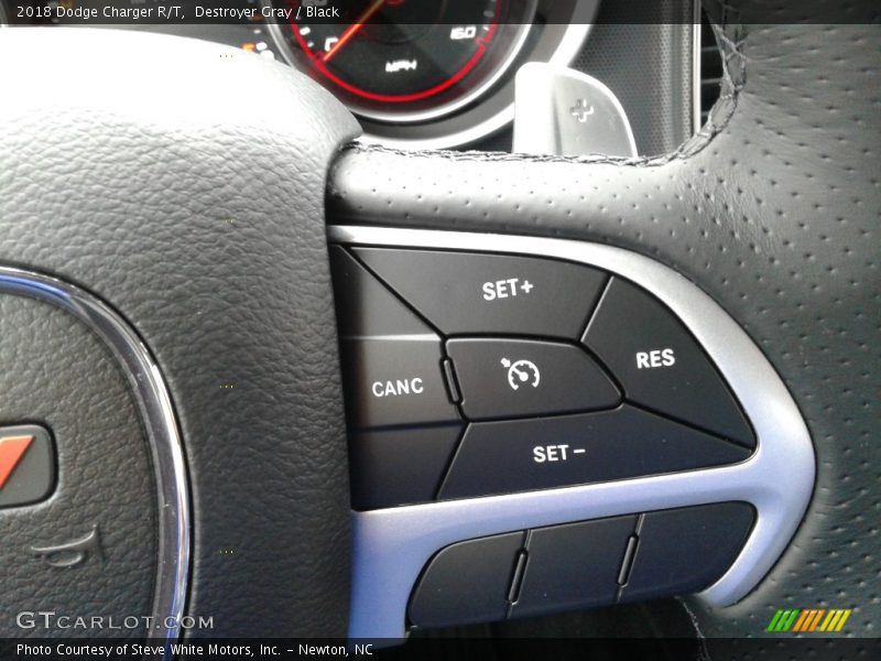 Destroyer Gray / Black 2018 Dodge Charger R/T