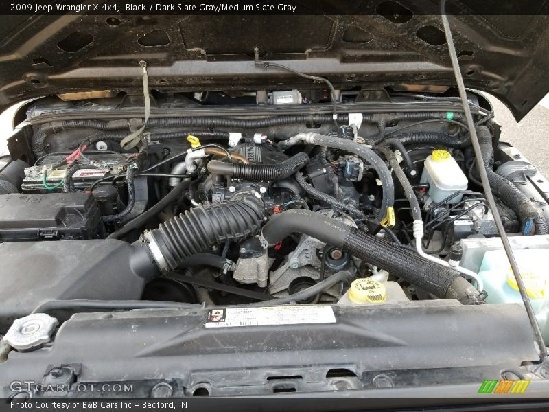 Black / Dark Slate Gray/Medium Slate Gray 2009 Jeep Wrangler X 4x4