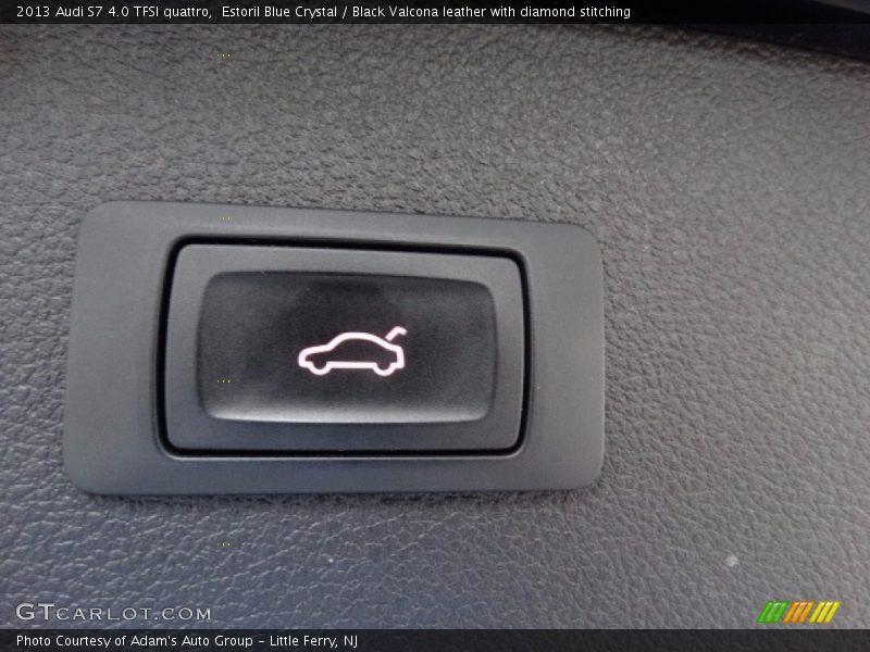 Estoril Blue Crystal / Black Valcona leather with diamond stitching 2013 Audi S7 4.0 TFSI quattro