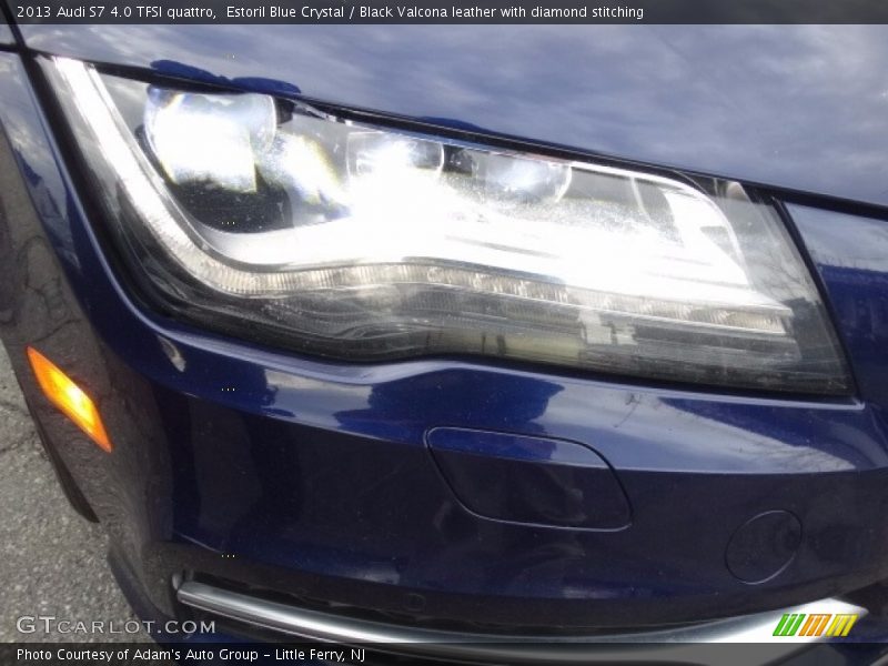 Estoril Blue Crystal / Black Valcona leather with diamond stitching 2013 Audi S7 4.0 TFSI quattro