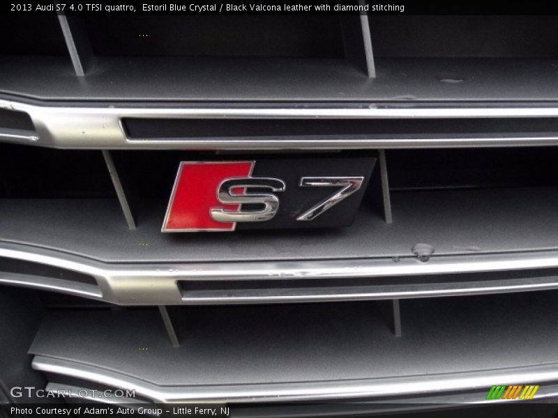 Estoril Blue Crystal / Black Valcona leather with diamond stitching 2013 Audi S7 4.0 TFSI quattro