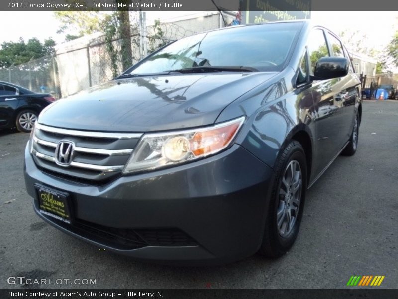 Polished Metal Metallic / Truffle 2012 Honda Odyssey EX-L