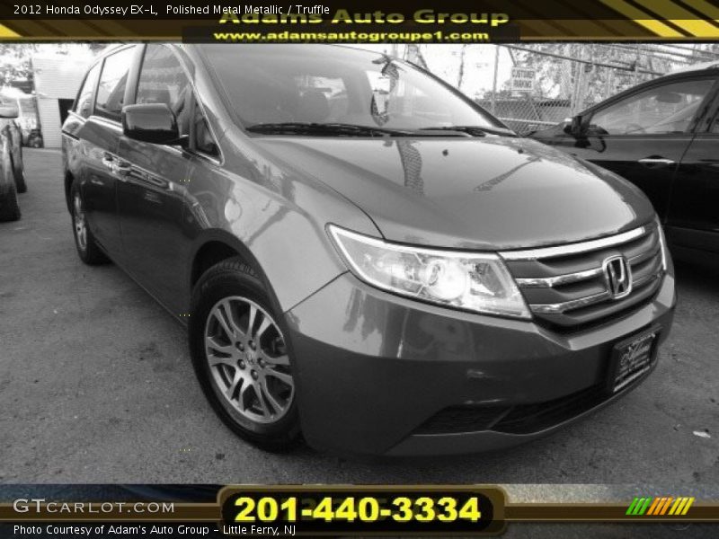 Polished Metal Metallic / Truffle 2012 Honda Odyssey EX-L