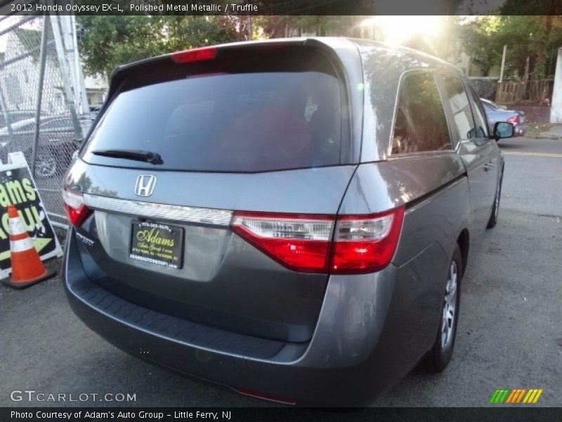 Polished Metal Metallic / Truffle 2012 Honda Odyssey EX-L