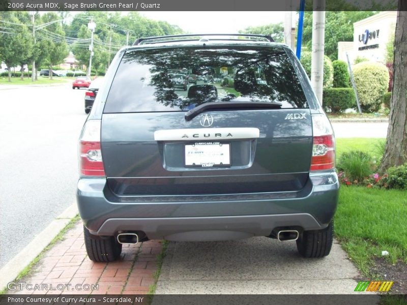 Sage Brush Green Pearl / Quartz 2006 Acura MDX