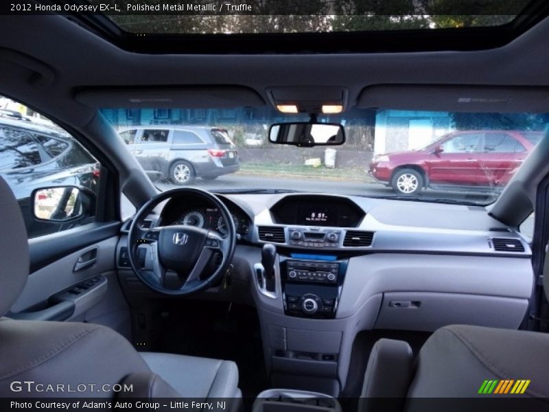 Polished Metal Metallic / Truffle 2012 Honda Odyssey EX-L