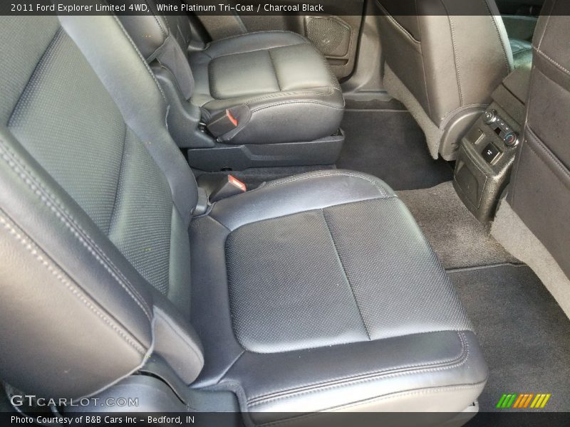 White Platinum Tri-Coat / Charcoal Black 2011 Ford Explorer Limited 4WD