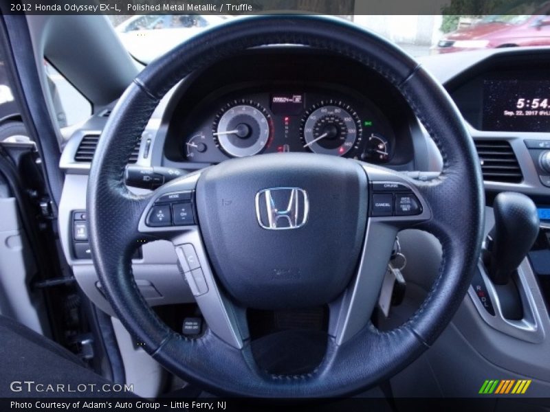 Polished Metal Metallic / Truffle 2012 Honda Odyssey EX-L