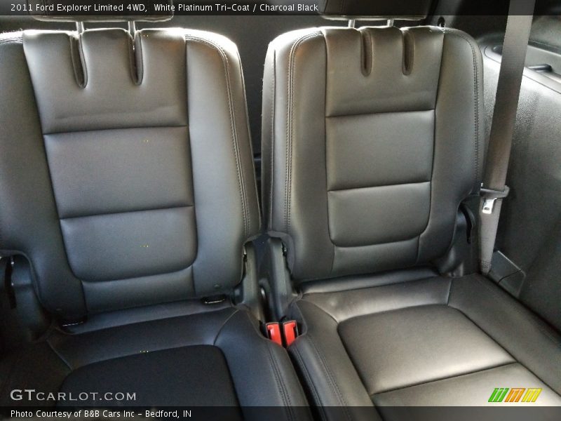 White Platinum Tri-Coat / Charcoal Black 2011 Ford Explorer Limited 4WD