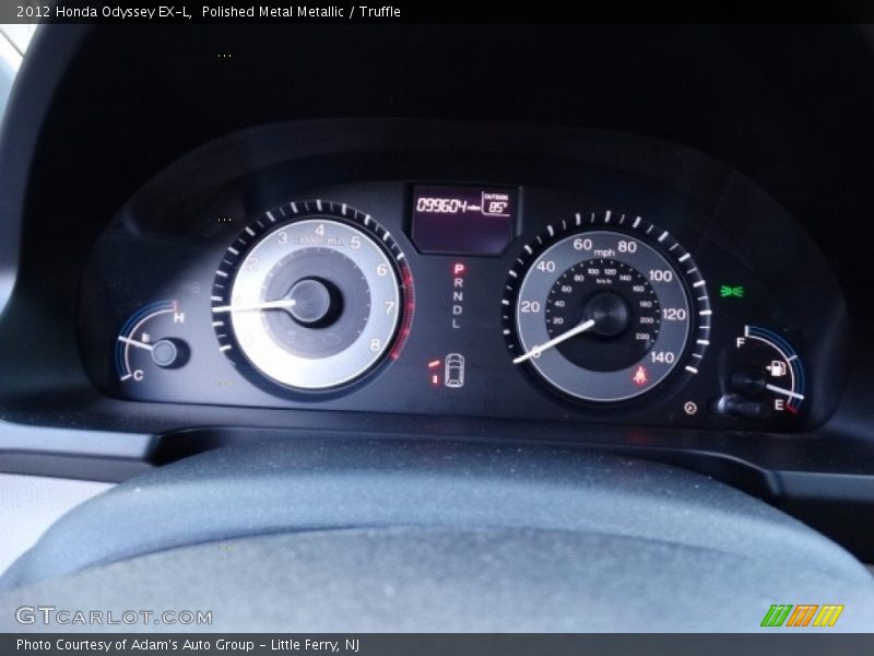 Polished Metal Metallic / Truffle 2012 Honda Odyssey EX-L