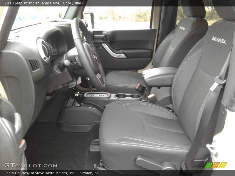Front Seat of 2018 Wrangler Sahara 4x4