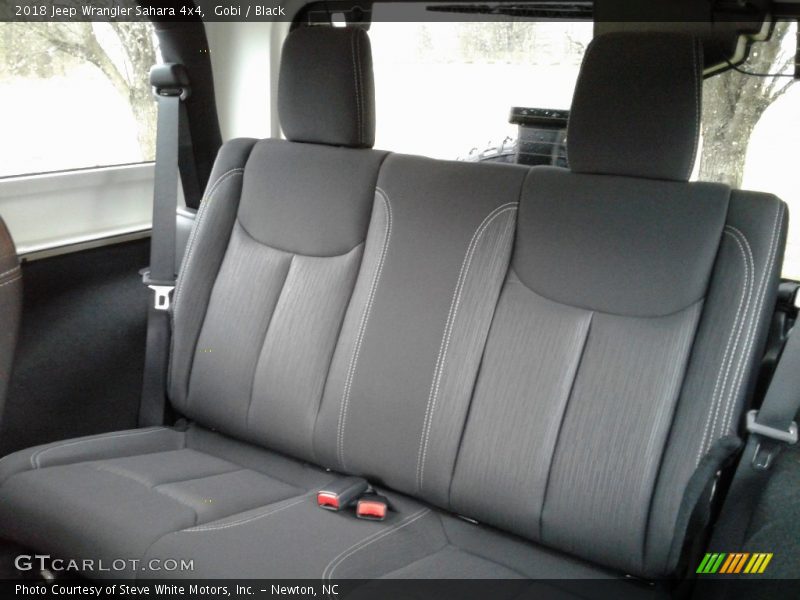 Rear Seat of 2018 Wrangler Sahara 4x4