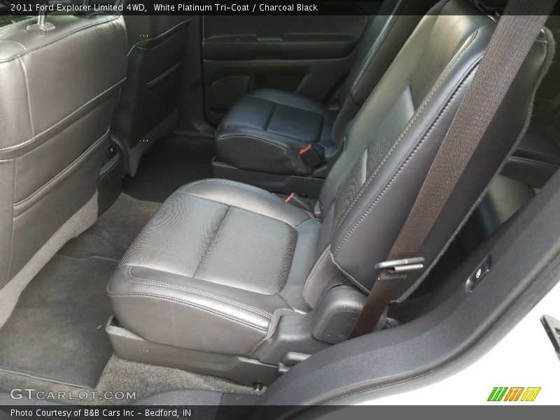 White Platinum Tri-Coat / Charcoal Black 2011 Ford Explorer Limited 4WD