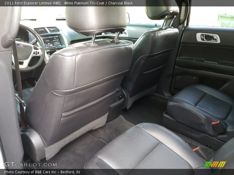 White Platinum Tri-Coat / Charcoal Black 2011 Ford Explorer Limited 4WD