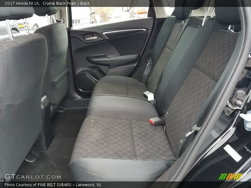 Crystal Black Pearl / Black 2017 Honda Fit LX