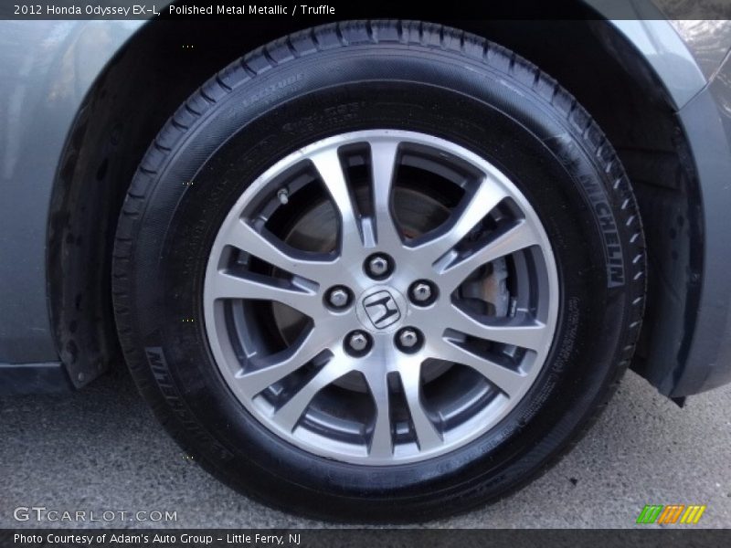 Polished Metal Metallic / Truffle 2012 Honda Odyssey EX-L